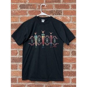 Vintage Arizona Southwestern Graphic Shirt Aztec Tribal Boho Retro 90s Western
